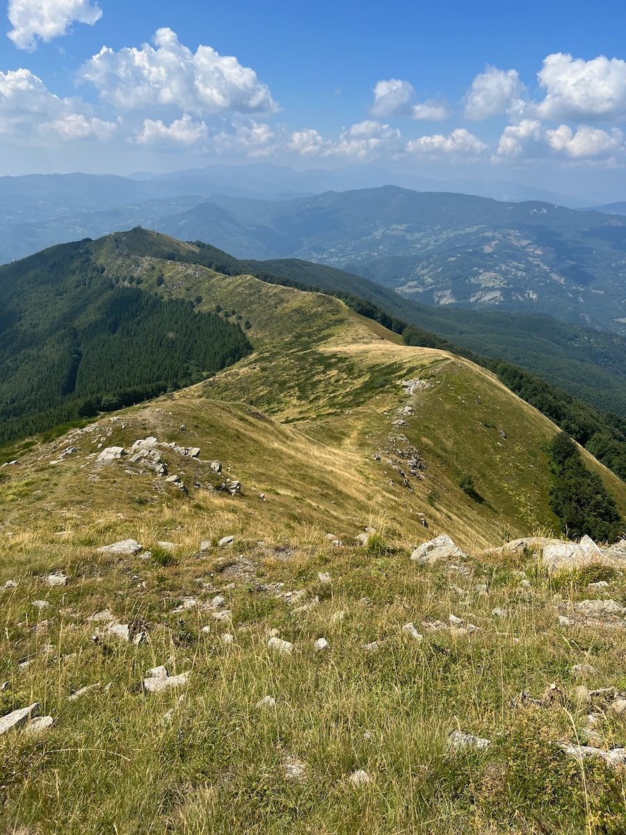 Berggipfel der Montagna Pistoiese